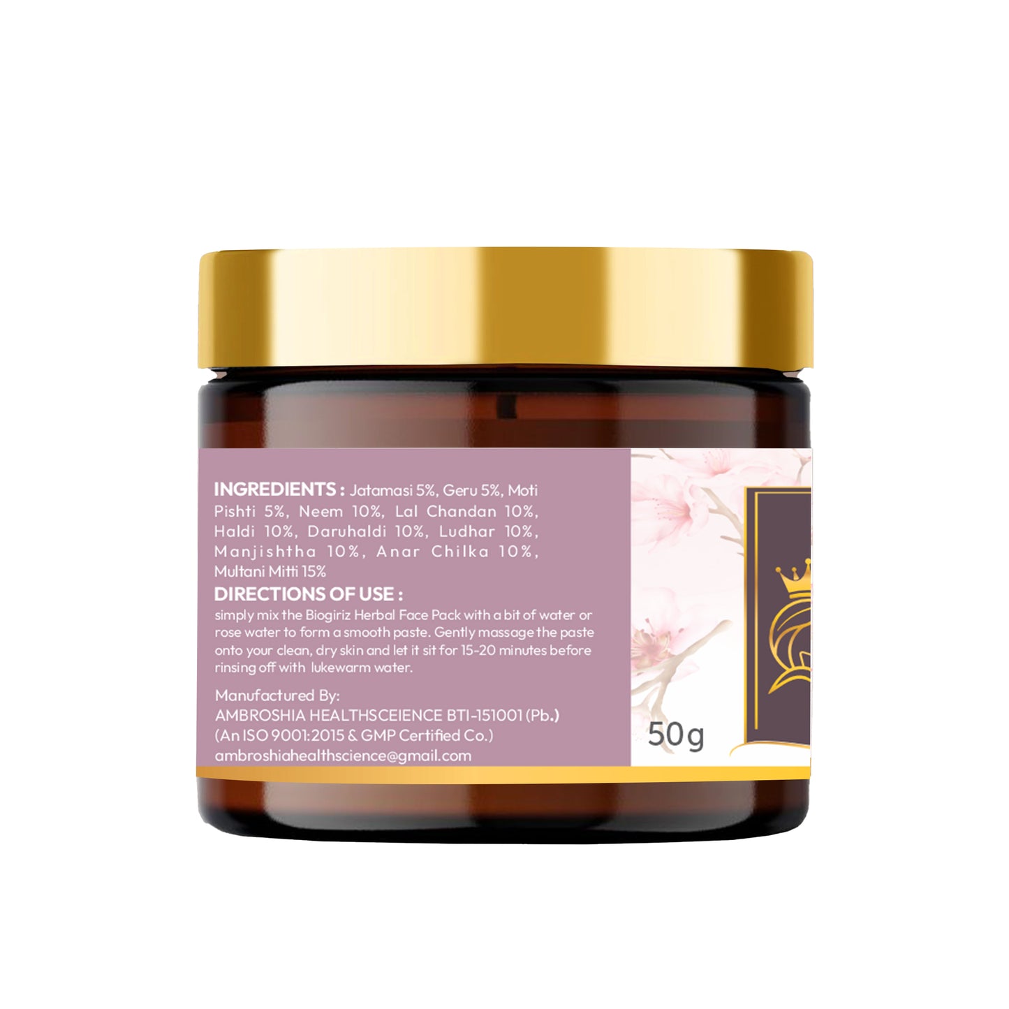 Biogiriz Herbal Face Pack