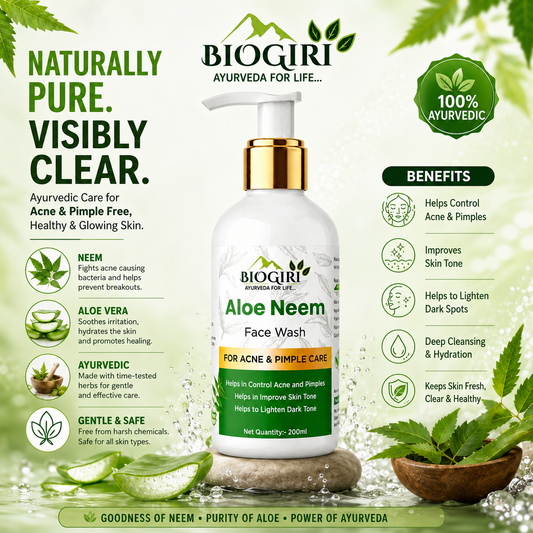 Herbal Neem Aloe Facewash