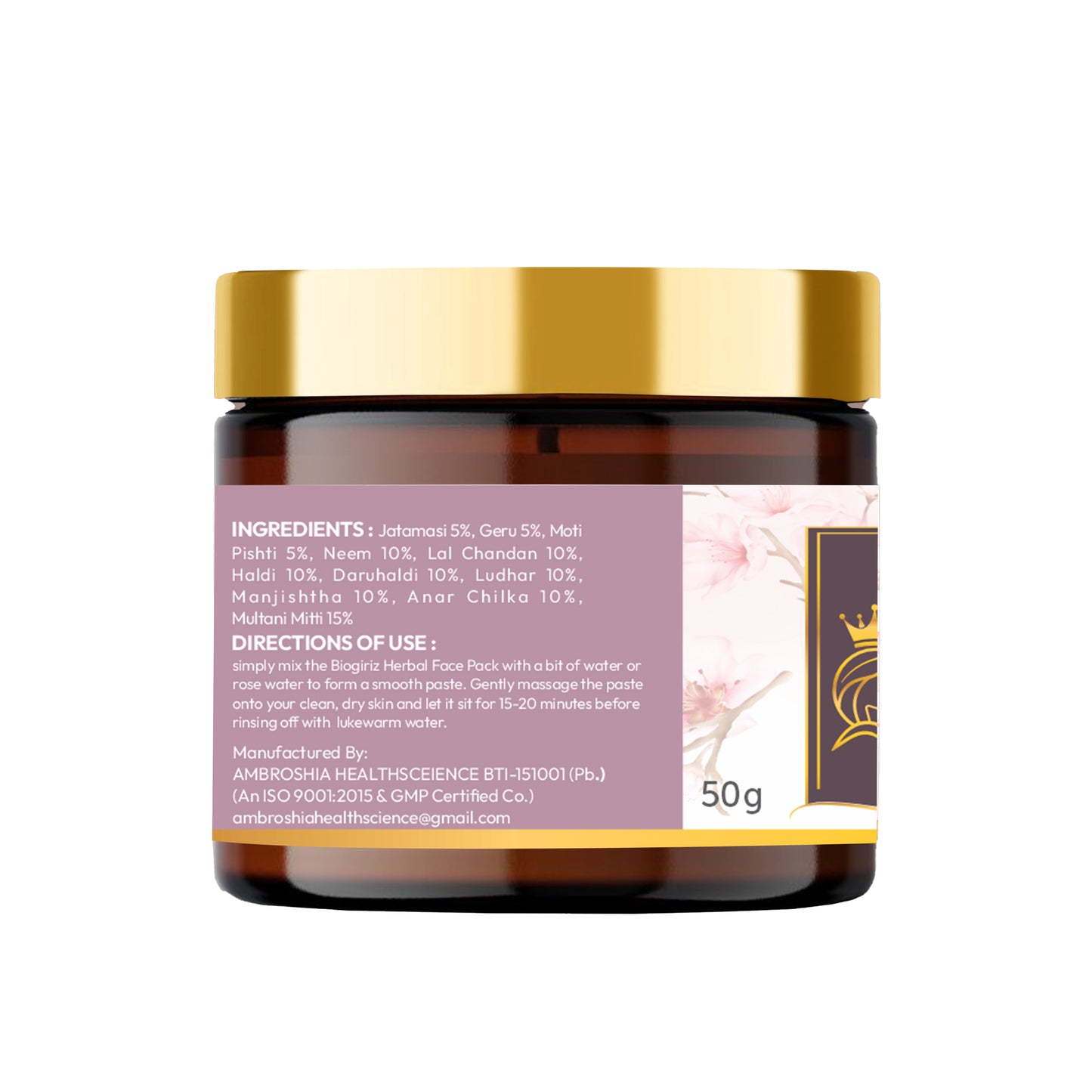 Biogiri Herbal Face Pack